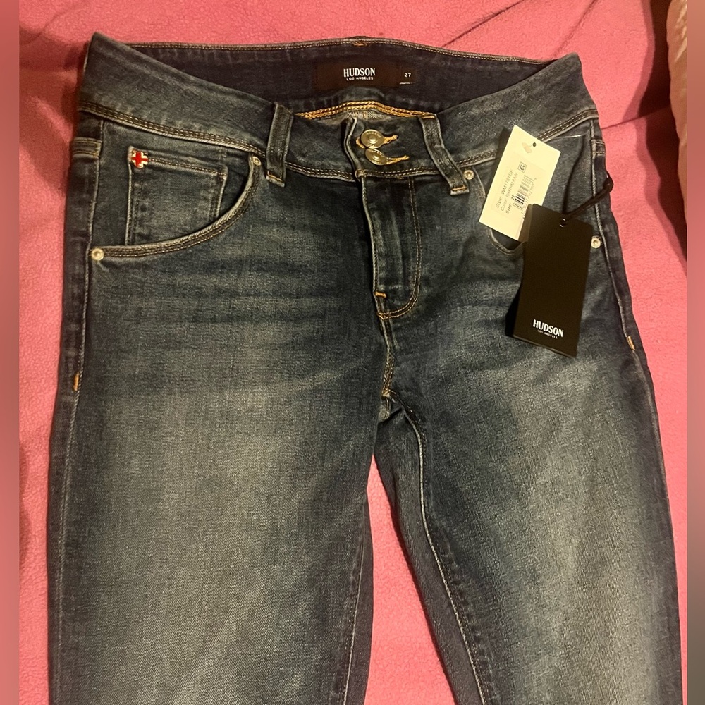 BNWT NEVER WORN Hudson Beth Baby Boot Jeans size 27